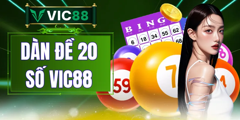 Dàn Đề 20 Số VIC88 - Chọn Dãy Số Từ Dữ Liệu Gần Nhất