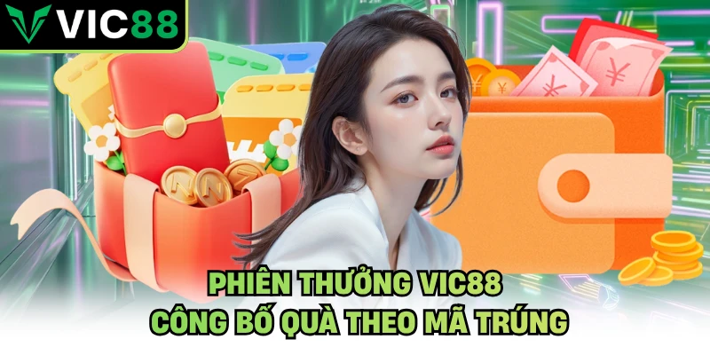 Phiên thưởng VIC88 công bố quà theo mã trúng