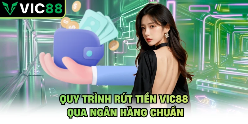 Quy trình rút tiền VIC88 qua ngân hàng chuẩn