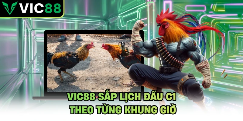 VIC88 sắp lịch đấu C1 theo từng khung giờ
